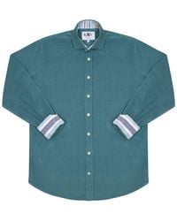 Koy Clothing - Petrol Cord Shirt - Lyst