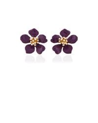 Milou Jewelry - Cherry Blossom Flower Earrings - Lyst