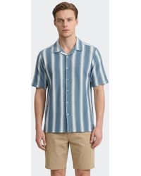 Vustra - Coastal Breeze Zigzag Stripe Shirt - Lyst