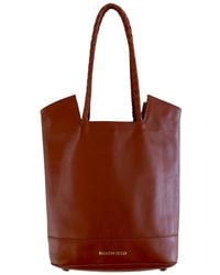 Lauren Reed Co - Neutrals The Carmen Leather Tote Bag - Lyst