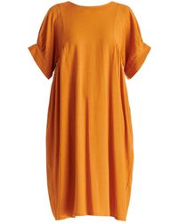 Paisie - Relaxed Fit Dress With Back Bow Detail - Lyst