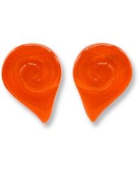 Michael Nash Jewelry - Brigite Polished Resin Pierced Earrings - Lyst