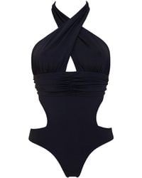 Aulala Paris - The Wrap-Around Wonder Halter Neck One Piece Swimsuit - Lyst