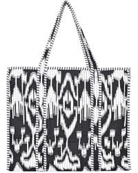 Conscious Yoga Collective - The Ikat Cotton Tote - Lyst