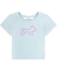 Cloud Haven - Rib Logo Tee - Lyst
