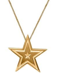 Edge Only - Megastar Pendant 18Ct Vermeil - Lyst