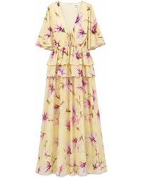 NEVA - Ofelia Elegant Floral Maxi Dress - Lyst