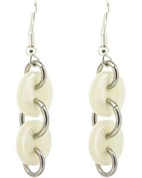Vickisarge - Button Earrings - Lyst