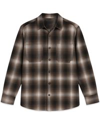 Éclectique - Plaid Cotton Button Up Shirt - Lyst