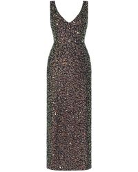 Elsava - Long Dress Dark - Lyst