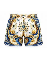 Hustle - Positano Swim Shorts - Lyst