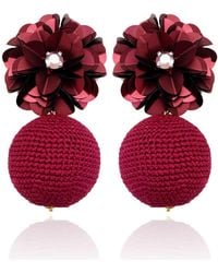 PINAR OZEVLAT - Blossom Bon Bon Claret - Lyst