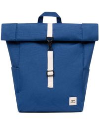 Lefrik - Roll Top Mini Backpack Dark Klein - Lyst