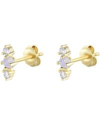 KAMARIA - Stars Align Opal Cluster Stud Earrings - Lyst