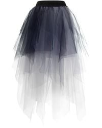 Jana Coshè - Three Color Layered Tulle Skirt - Lyst