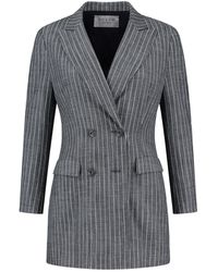 Vulto - Pinstripe Double-Breasted Jacket - Lyst