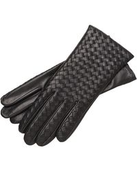 1861 Glove Manufactory - Intrecciato- Woven Leather Gloves - Lyst