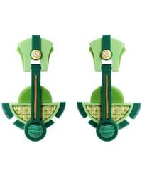 Gissa Bicalho - Acrylic Handmade Earring Long Buriti - Lyst