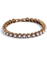 Ebru Jewelry - Pearl Antique Tennis Mystic Bracelet - Lyst