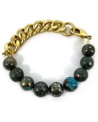 Rachel Nathan - Remix Pyrite Bracelet - Lyst