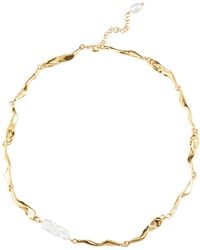 Classicharms - Molten Baroque Pearl Necklace - Lyst