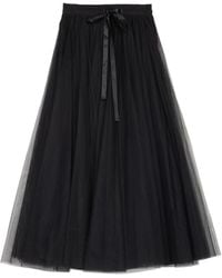 Tantra Spain Sl - A-Line Tulle Skirt With Elastic Waistband - Lyst