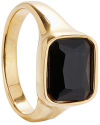 Ballinger Jewellery - Square Chunky Cocktail Ring - Lyst