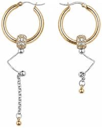 Kirei - Bend Asymmetric Hoop Earrings - Lyst