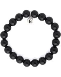 Nellou Jewellery - Affinity Obsidian Gemstone Bracelet - Lyst