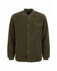 Komodo - Cole Recycled Fleece Overshirt - Lyst