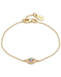 With Love Darling - Sparkly Eye Bracelet - Lyst