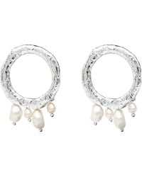 Lavani Jewels - Adara Pearl Earrings - Lyst