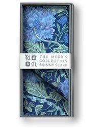 Lime Tree Design - Skinny Scarf March Morris Collection - Lyst