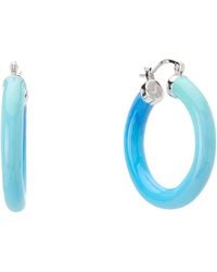 Dolcetto Designs - Tropicale Ocean Hoop - Lyst