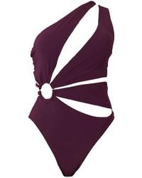 Room 24 - Cara One Piece Bordeaux - Lyst