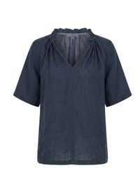James Lakeland - Pure Linen Blouse - Lyst