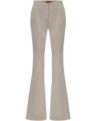 Pcfg - Neutrals Linen Blend Shiny Woven Pant - Lyst
