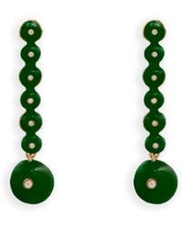Lavani Jewels - Hibiscus Earrings - Lyst