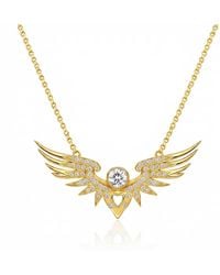 Ormiro - Winged Heart Necklace - Lyst