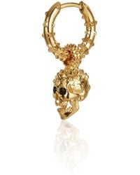Kasun - Skull Hoop Earrings – - Lyst