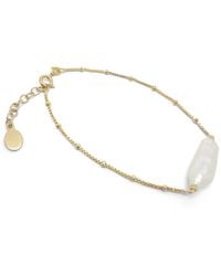 Clemence Wren - Baroque Freshwater Pearl Bracelet - Lyst
