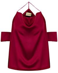Boutique Kaotique - Indonesian Off-The-Shoulder Silk Top — Handmade - Lyst