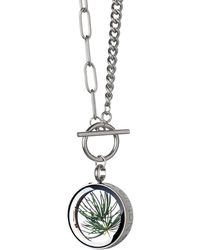 My Little Nature - Handcrafted Pine Needles Charm Necklace - Lyst
