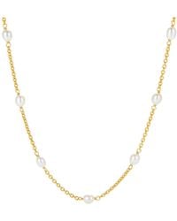 Janus Edinburgh - Hennu Freshwater Pearls Vermeil Necklace - Lyst