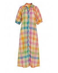 SUNSHINE TIENDA - Plaid Oasis Dress - Lyst