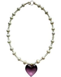 Larsuu - Heart Necklace - Lyst