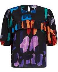 Fresha London - Nora Top Abstract - Lyst