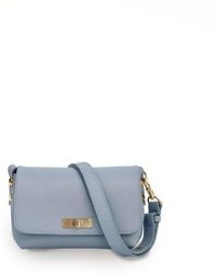 Apatchy London - The Maisie Mini Sky Leather Bag - Lyst