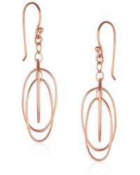 Spero London - Nested Loop 3D Drop Earrings - Lyst