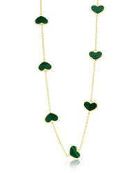 SHYMI - Multi Heart Layering Necklace - Lyst